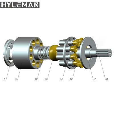 NX15 υδραυλικά μέρη αντλίας εμβόλου